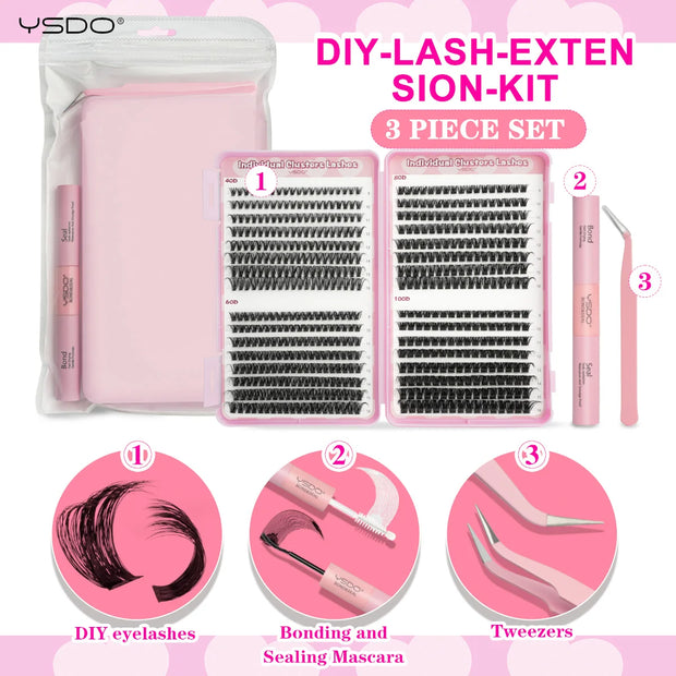 SkinSparkle® Lash Set L