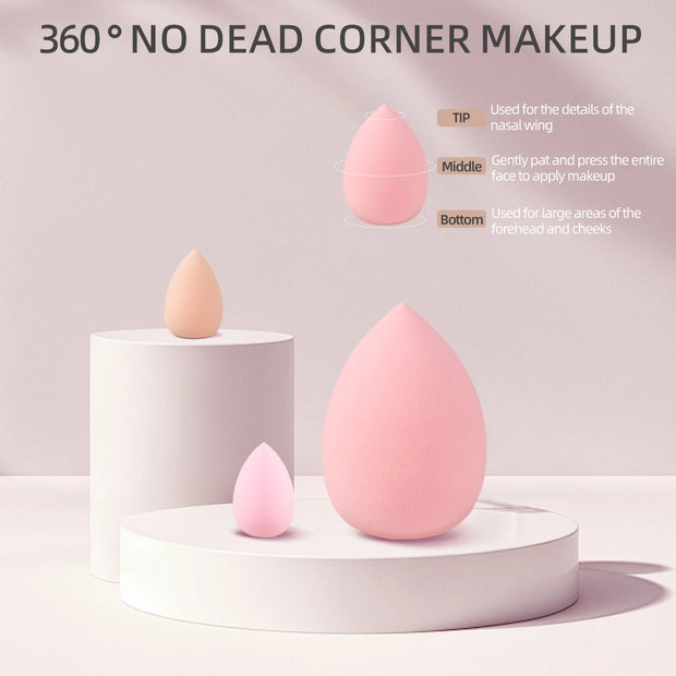 SkinSparkle® Sponge& Brushes Set