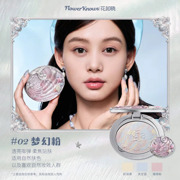 SkinSparkle® Flower Knows Shell Pearl