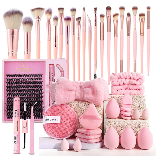 SkinSparkle® Sponge& Brushes Set