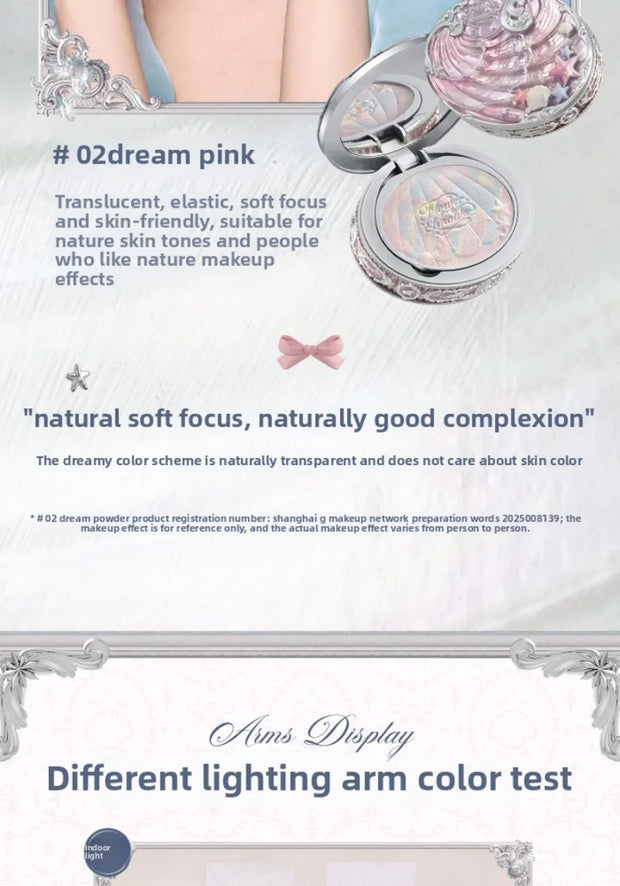 SkinSparkle® Flower Knows Shell Pearl