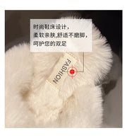 SkinSparkle ® Y2K Kawaii Miniso Hello Kitty Plüsch-Slipper ✨