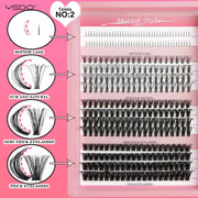 SkinSparkle® Lash Set L