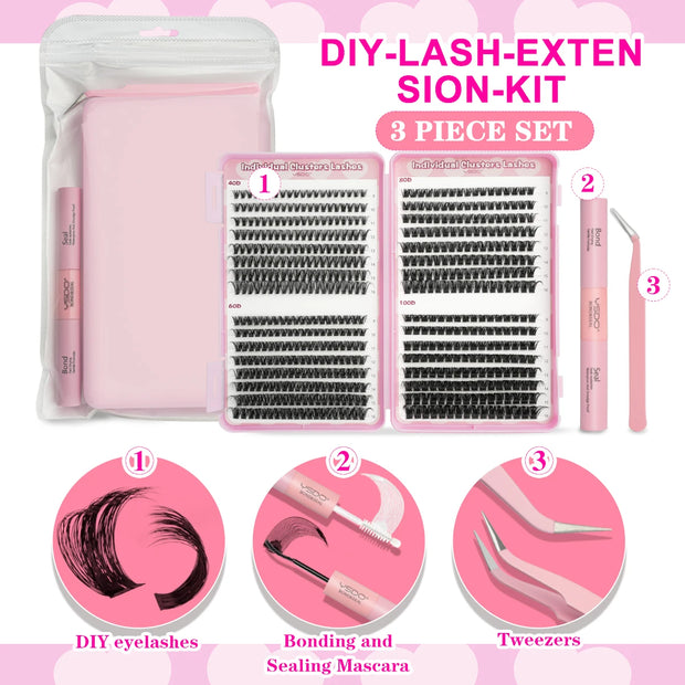 SkinSparkle® Lash Set L
