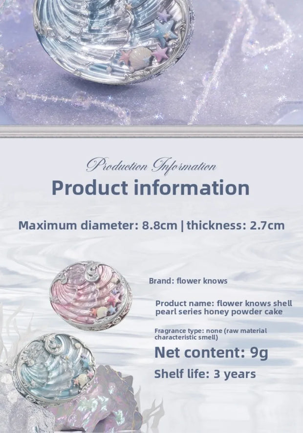 SkinSparkle® Flower Knows Shell Pearl