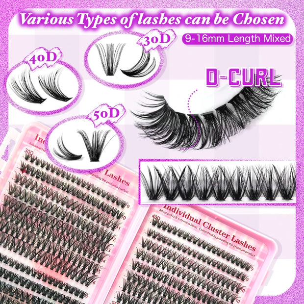 SkinSparkle® DIY Lash - Set