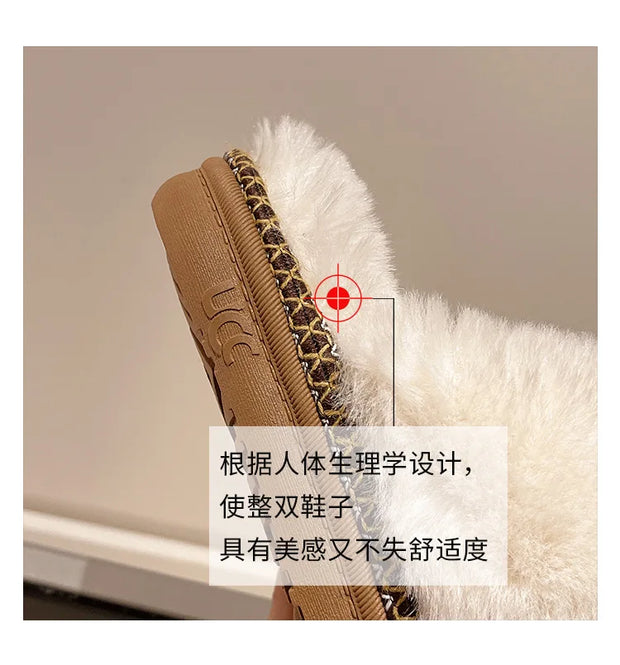 SkinSparkle ® Y2K Kawaii Miniso Hello Kitty Plüsch-Slipper ✨