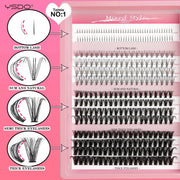 SkinSparkle® Lash Set L